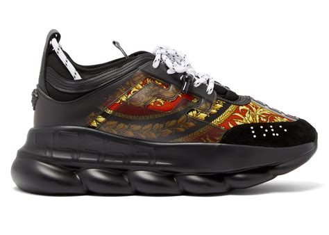 versace chain shoes|versace chain reaction twill.